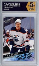 HCWPP - 2020-21 Upper Deck YG #204 Philip Broberg Graded Rookie RC - 294283
