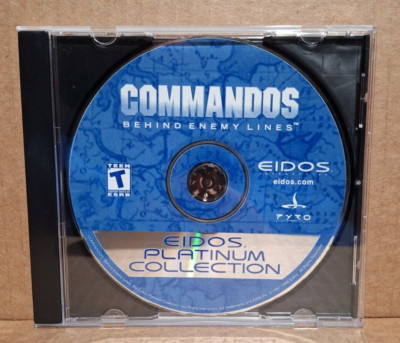 Commandos: Behind Enemy Lines - Eidos Platinum Collection (PC, 1998) - Disc Only