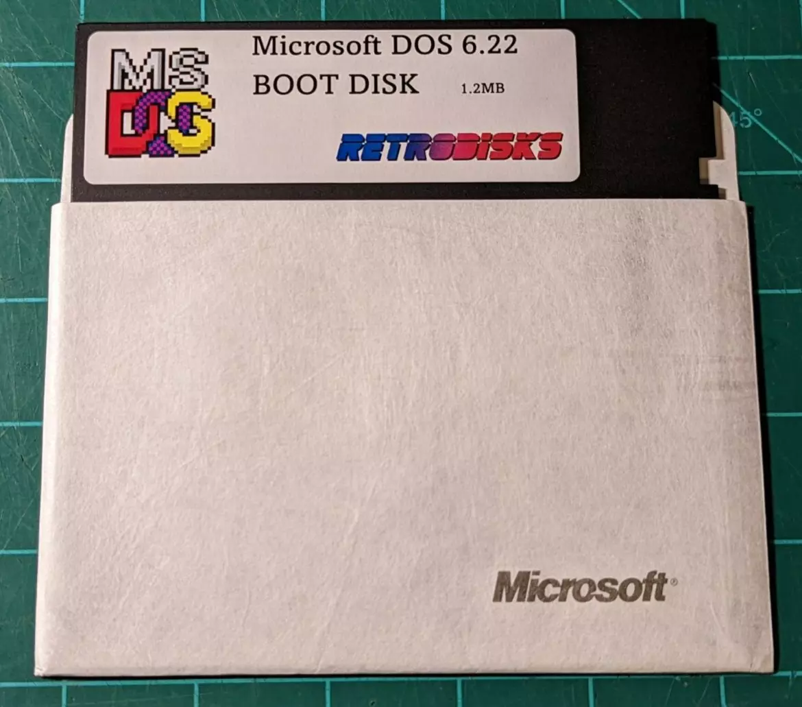 MS-DOS 6.22 Boot Disk - 1.2 MB 5.25 MS-DOS 6.22 Boot Disk - 1.2 MB 5.25
