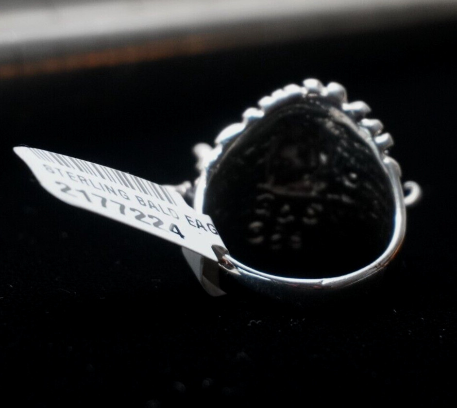 Sterling Silver Bald Eagle Ring - image 5