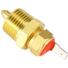 Car Cooling Fan Thermostat Temperature Sensor Switch 3/8in NPT W/Hexagonal Nut