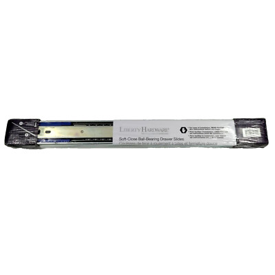 Liberty Hardware 18 Inch Full Extension Side Mount Ball Bearing Drawer Slide