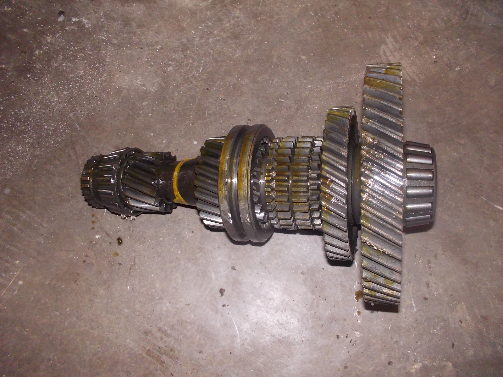 Ford 8N Tractor transmission main bottom lower low drive gears & shaft eBay