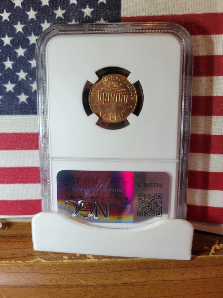 1960-D Lincoln Cent  **NGC @ MS 64 RD**  SM/LG Date "FS 101/501 **Fresh Grade** - Image 2 of 4