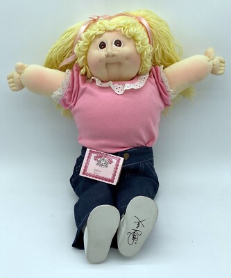 CABBAGE PATCH DOLL BABYLAND GENERAL HOSPITAL CLEVELAND GA ORIGINAL TAG 1984  NICE