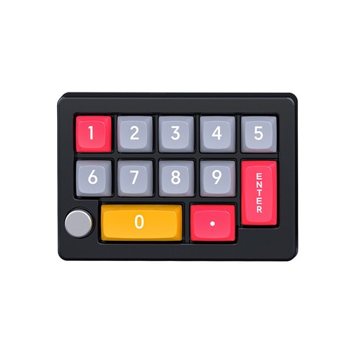 Mechanical Keypad 13Key Macro Programmable Fully Hot Swappable Mechanical Sw _xa - Afbeelding 12 van 14