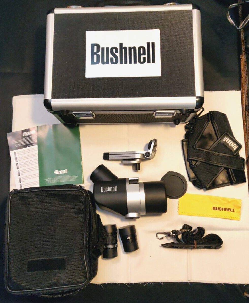 Bushnell Spacemaster Collapsible 1545x50mm Spotting Scope Kit, Case