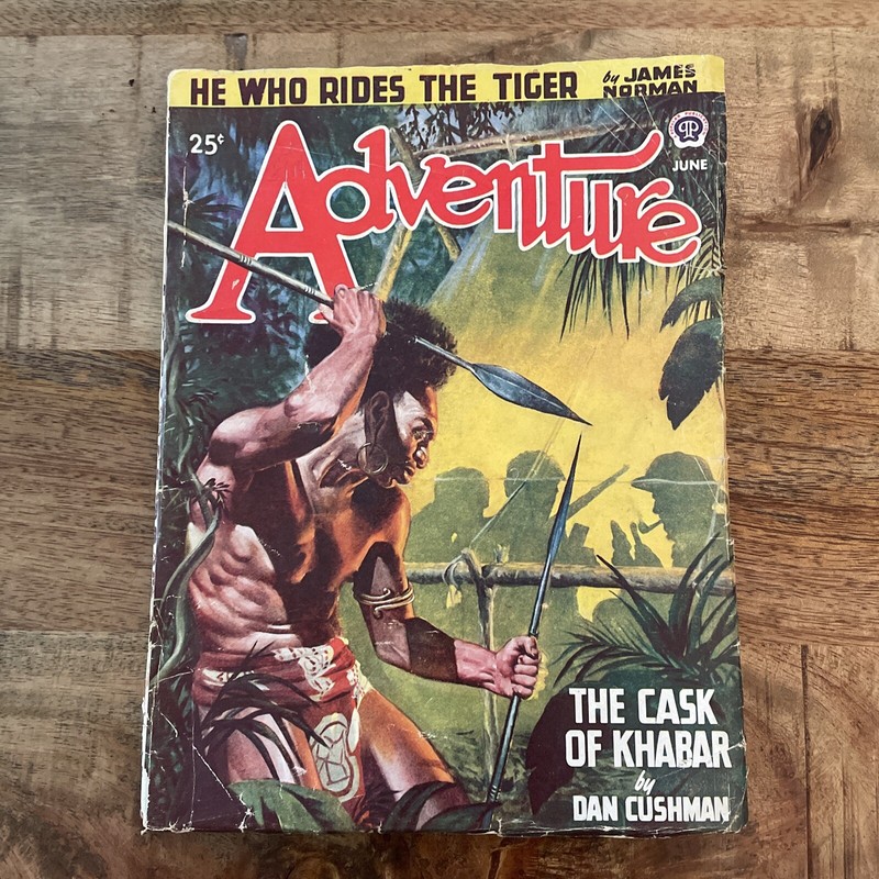 Adventure Pulp/Magazine Vol. 117 #2 VG 1947 Low Grade