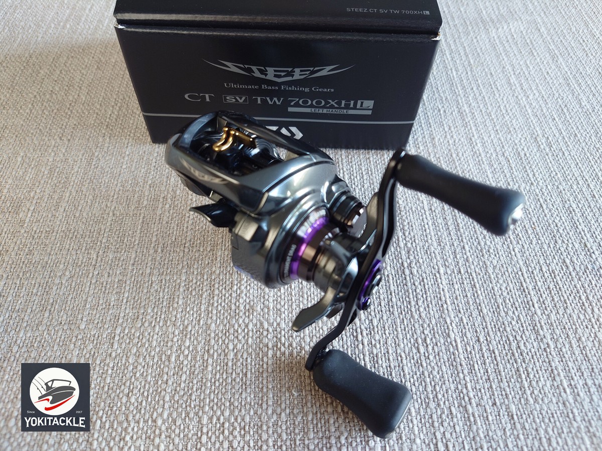 Daiwa 19 STEEZ CT SV TW 700XHL 8.1 Left Baitcasting Reel Shipping