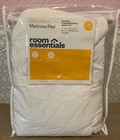 🌎 Microfiber Mattress Pad,Room Essential,Twin XL Twin,39 In 80,New ‼️