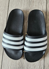 Black Adidas Sliders UK2 Brand new