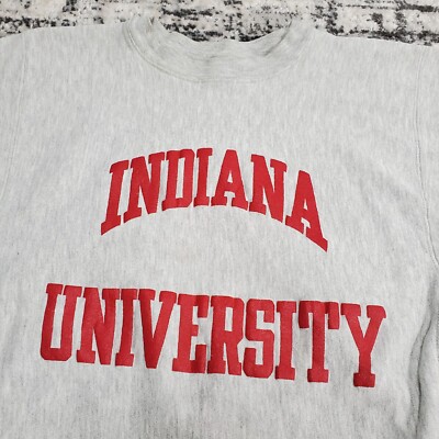 Vintage Indiana University Hoosiers Champion Reverse Weave