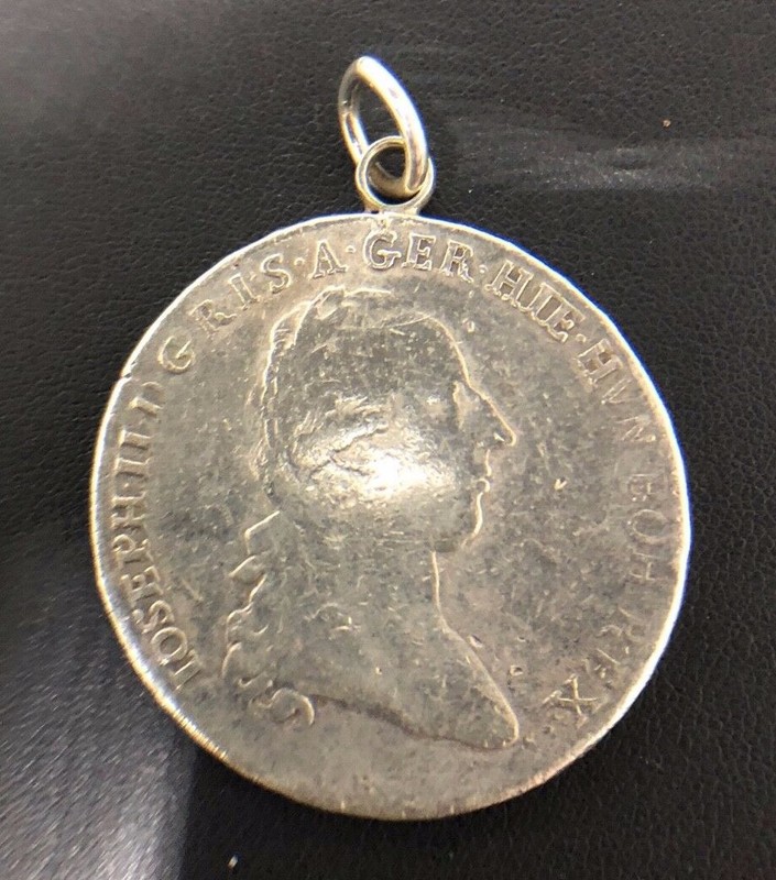 1784, Austrian Netherlands, Joseph II. Silver Thaler Coin