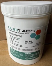 PURTABS Hospital Disinfectant - Tub of 200(3.3g)