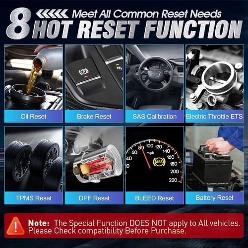 2025 KINGBOLEN S600 OBD2 Scanner Car Diagnostic Tool TPMS ENG AT SRS Code Reader - Picture 2 of 13