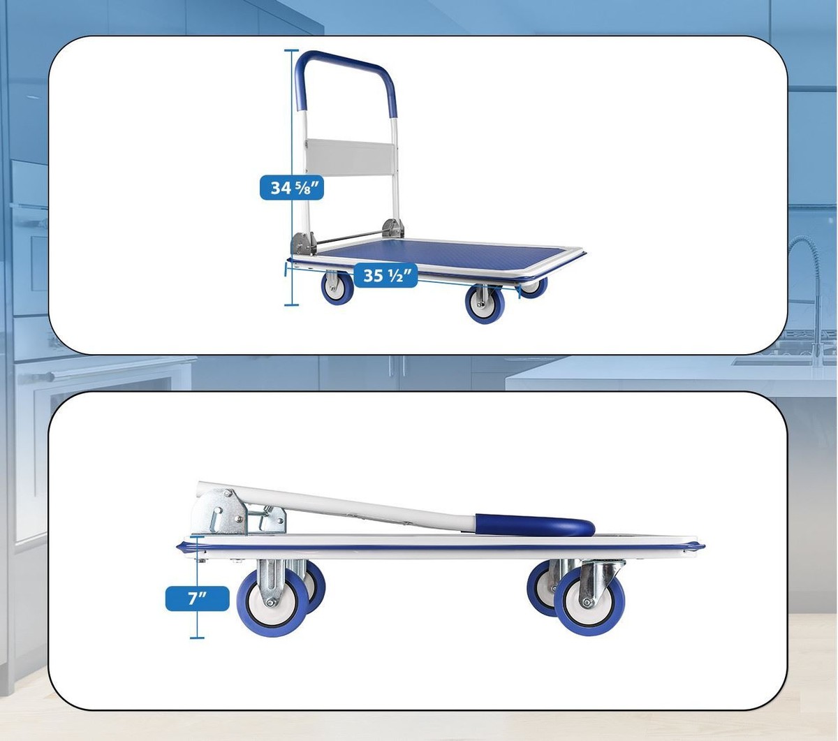 Gardlov 23084 Foldable Transport Trolley | CATEGORIES  Garden  Garden - View #3