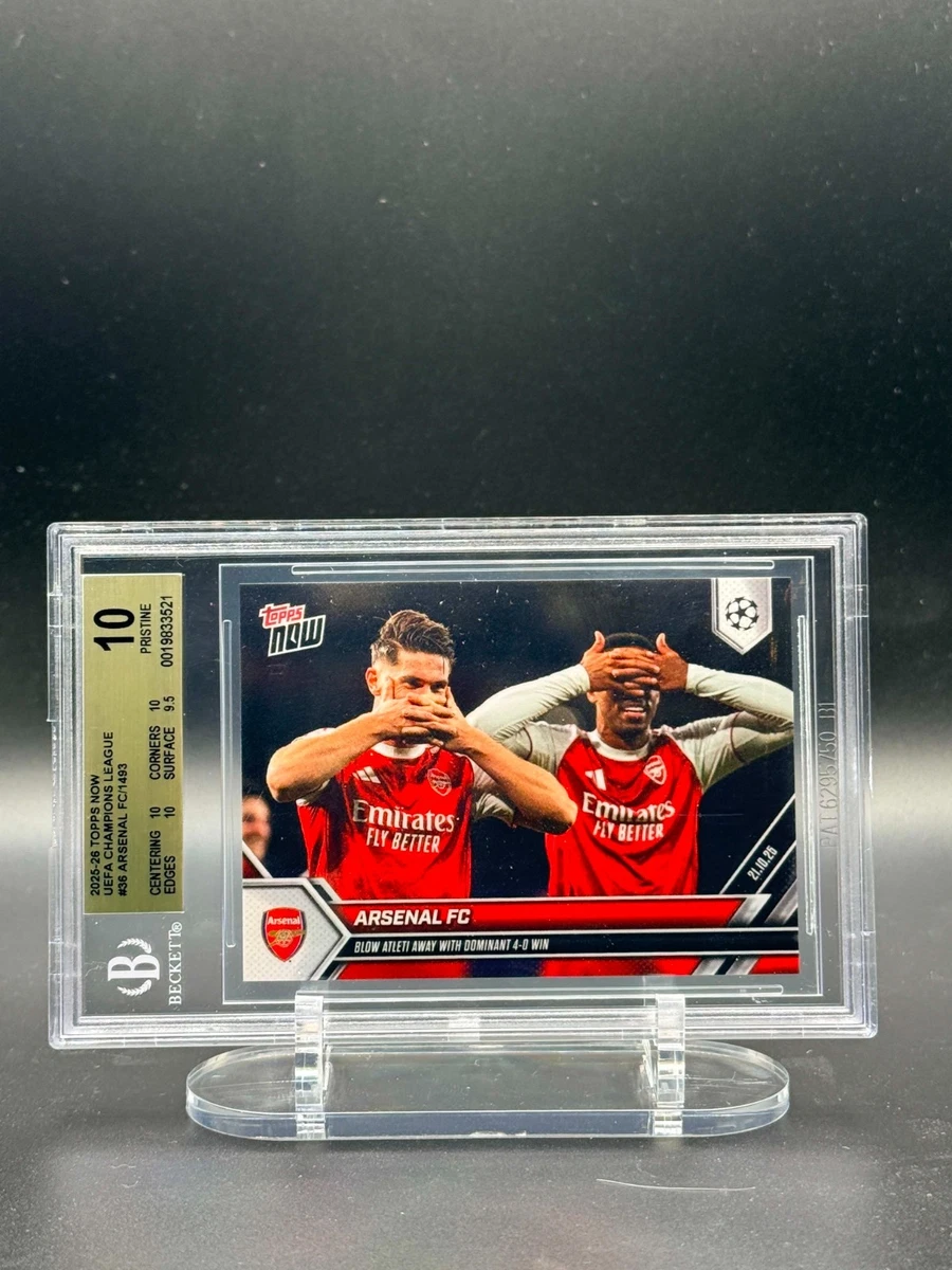 Topps UEFA Champions League Soccer Arsenal Sports Trading Cards