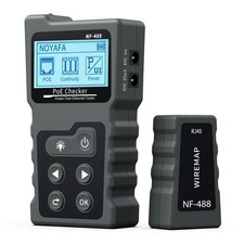 RJ45 Network Cable Tester Multifunction PoE Ethernet Cable Kit CAT5e CAT6