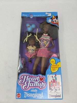 Vintage Barbie Heart Family visits Disneyland Steffi Face AA Mom & Baby 7557  