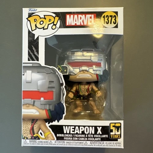 Funko Pop Marvel 1373 Weapon X 50 Years X-Men Wolverine Vinyl Figure Brand New