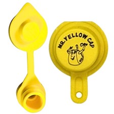 1X BLITZ Yellow Spout Cap for gas can spouts 900302 900092 900094 - FREE Vent