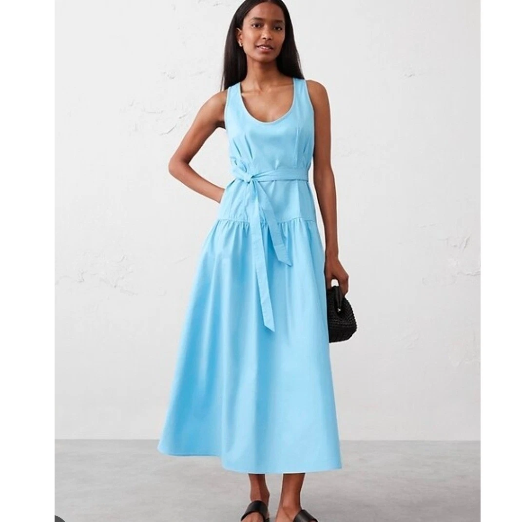 Banana Republic Cotton Solid Party/Cocktail Dresses for Women for sale