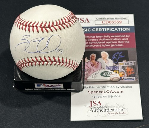 Zac Gallen Signed 2023 World Series Baseball Autographed Dbacks Auto- JSA COA! - Picture 1 of 3