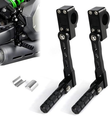 Motorrad Fahrer verstellbare Fußrasten Kit 22 mm 7/8'' 28,8 mm 1/8'' Autobahnrasten Adj