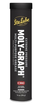 Sta-Lube CRC SL3330 Moly-Graph Extreme Pressure Multi-Purpose Lithium Grease ...