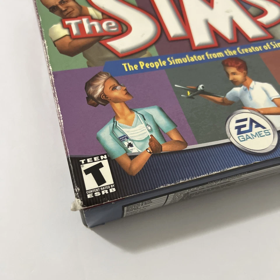 The Sims EA Big Box Original PC Computer Game 2000 Game Of The Year - New Sealed - Image 2 of 4