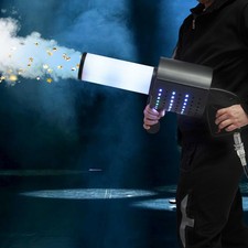 Handheld CO2 Jet machine Cannon Fogger RGB Smoke Gun LED CO2 Gun Stage Effect