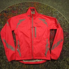 Endura Cycling Rain Jacket M Waterproof High Visibility Luminite Light Not Work