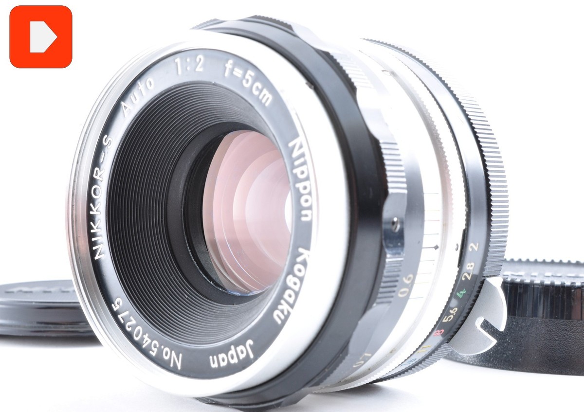 Nikon Nippon Kogaku Nikkor-S Auto 5cm f/2 PAT. PEND. #540275