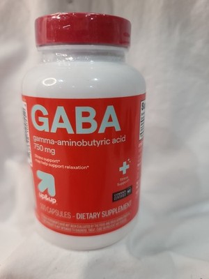 Gaba 750Mg - 100 Veg Capsules, Relieve Nervous Tension