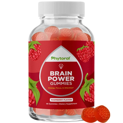Vitamin B12 Gummies for Adults - Vitamin B12 1000 mcg Chewable Gums for Energ... - Afbeelding 1 van 8