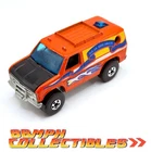 Near MINT Vintage 1977 Hot Wheels Orange Baja Breaker Van BW HK