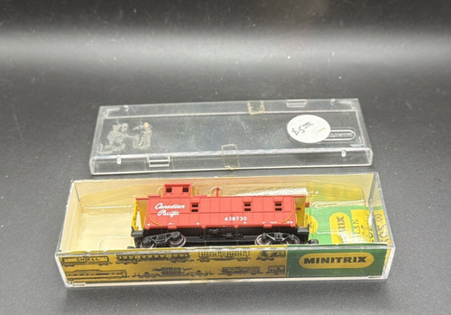 Minitrix escala N Canadian Pacific CP Rail Caboose #438730 con caja T.26 | Zustand: Used