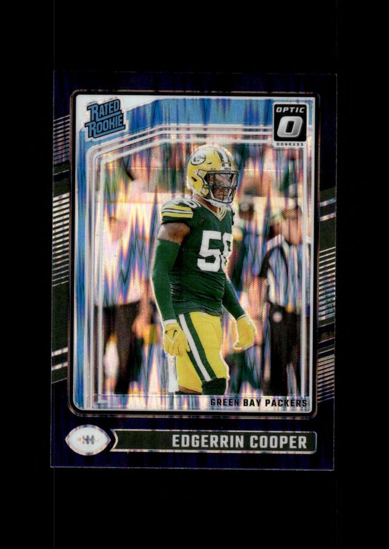 2024 Donruss Optic: #231 Edgerrin Cooper Shock Ref RC NM-MT OR BETTER