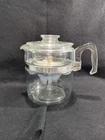 Vintage Glass Pyrex 9 Cup Percolator Coffee Pot 7759-B Incomplete