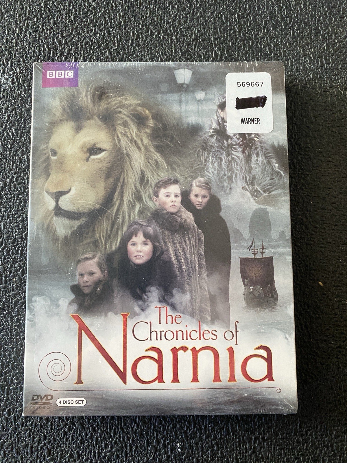 BBC Chronicles of Narnia 4 Disc Set NTSC USA Region 1 New Sealed Unopened DVD