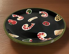 Wolfgang Puck 'Live Love Eat' Ceramic Dinner Plates Set of 6