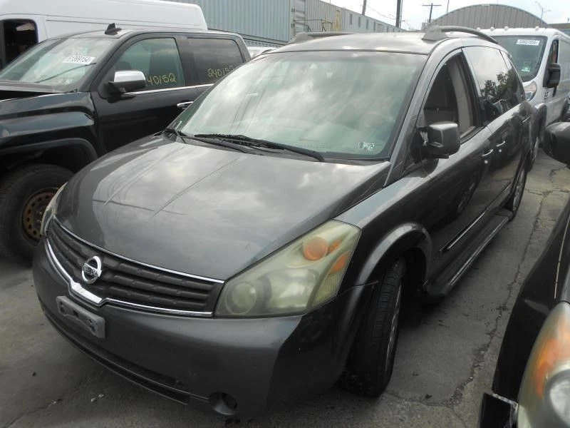 2004-2009 Nissan Quest Left Driver Side View Mirror Door Power Black Oem Foto 4 de 4