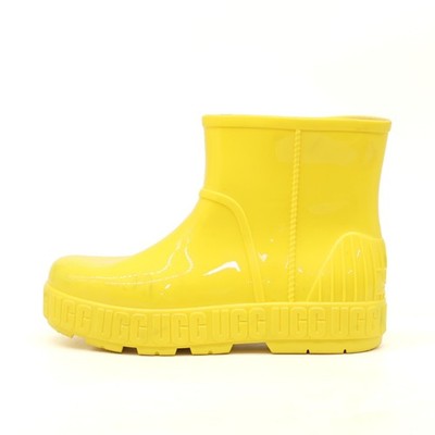 UGG Damen Classic Ultra Mini Boot Stiefel Gelb Halbhoch Regenstiefel EU 38