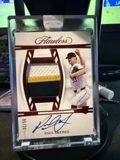 2024 Panini Flawless Paul Skenes Rookie Patch Auto /20 SEALED
