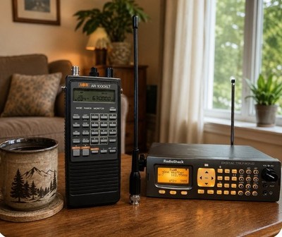 Radioshack Pro-197 Digital Scanner/AOR AR 1000XLT Wideband Reciever/Ready To Use