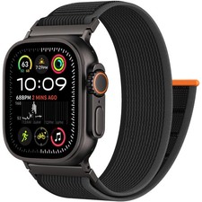 Trail Loop Nylon Sport Band Compatible with Apple Watch Ultra 3 2 Band for Me...