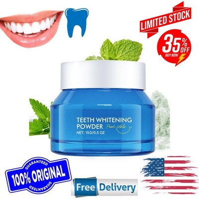 Purely WHITE DELUXE Teeth Whitening Powders,Instant Whitening and Stain Removal