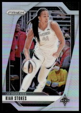 Kiah Stokes 2024 Panini Prizm WNBA #122 Silver Prizms Las Vegas Aces