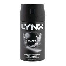 2X Lynx Black Deodorant Body Spray  Mini Travel Size 100ml ( Pack of 2 )