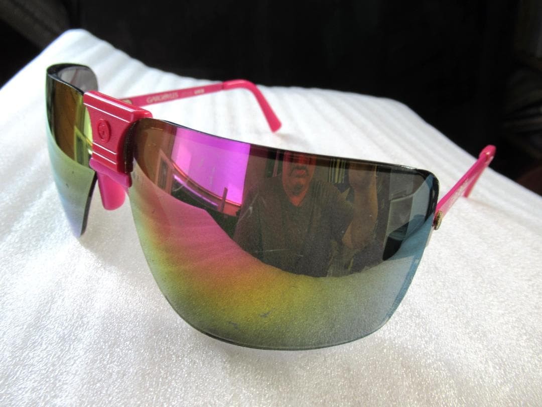 Vintage 1980s GARGOYLES Sunglasses Luna Gray Terminator Arnold